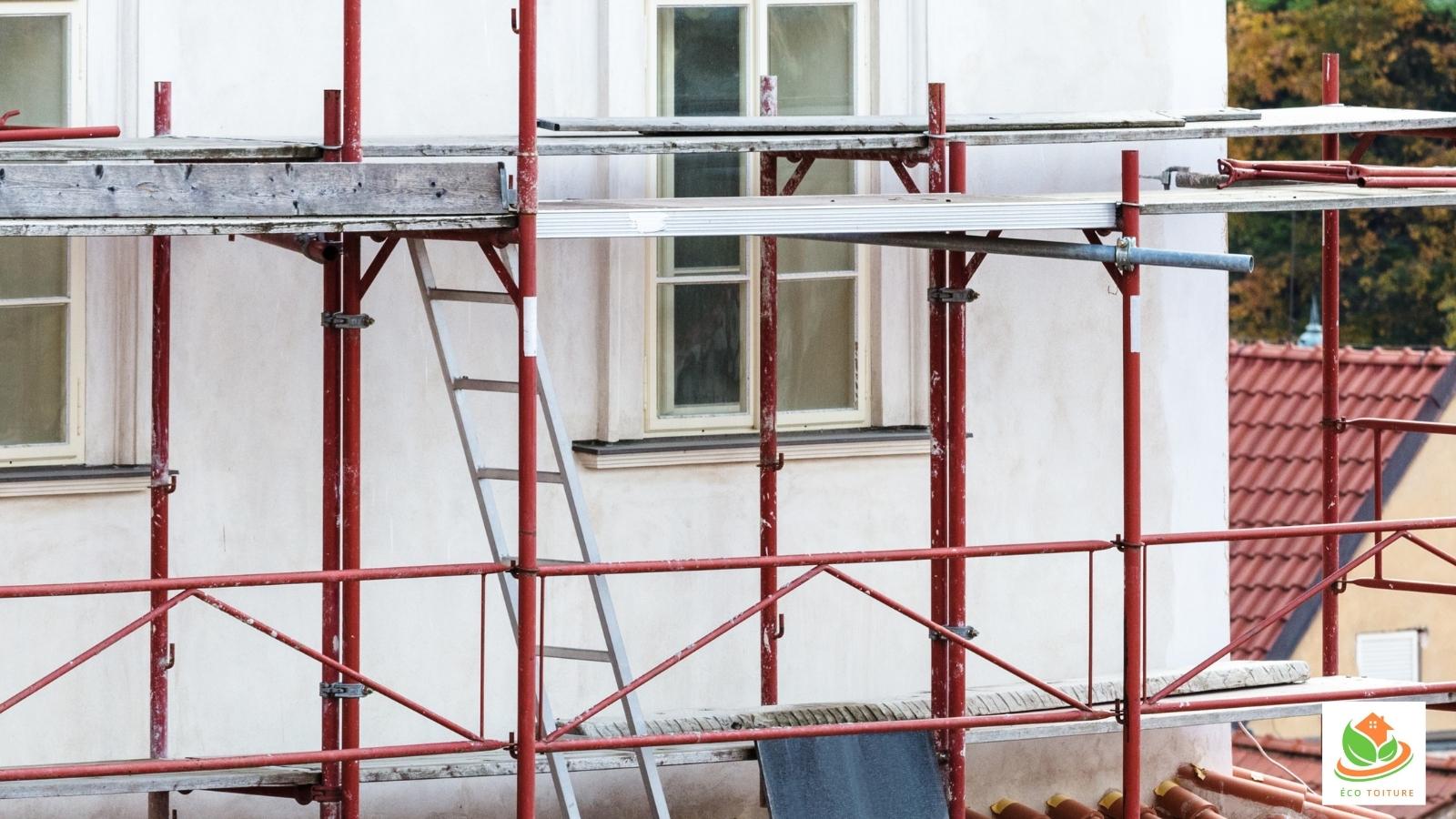 Ravalement de façade — nettoyage, réparations